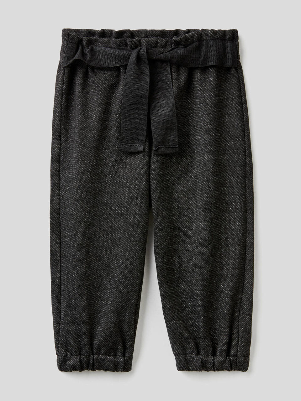 Pantaloni con nastro in tessuto image number 1