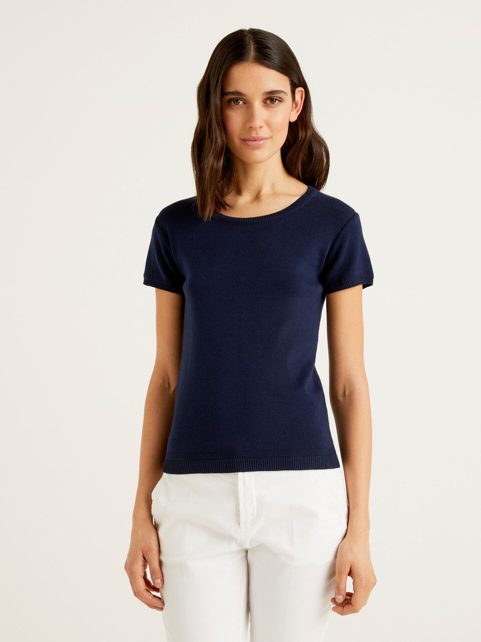 benetton maglie maniche corte
