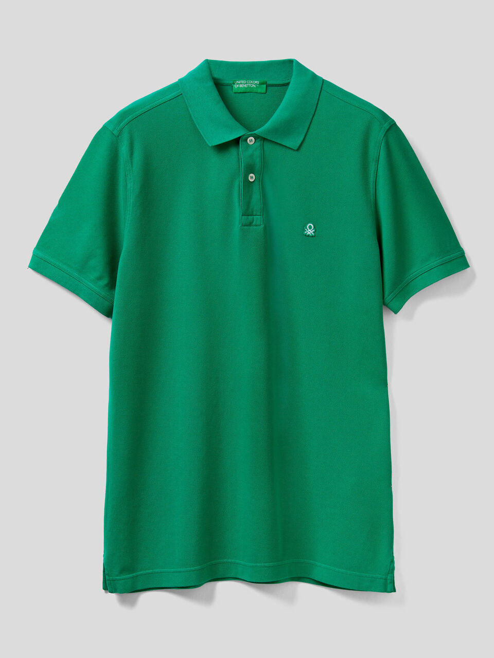 Polo a manica corta 100% cotone image number 1