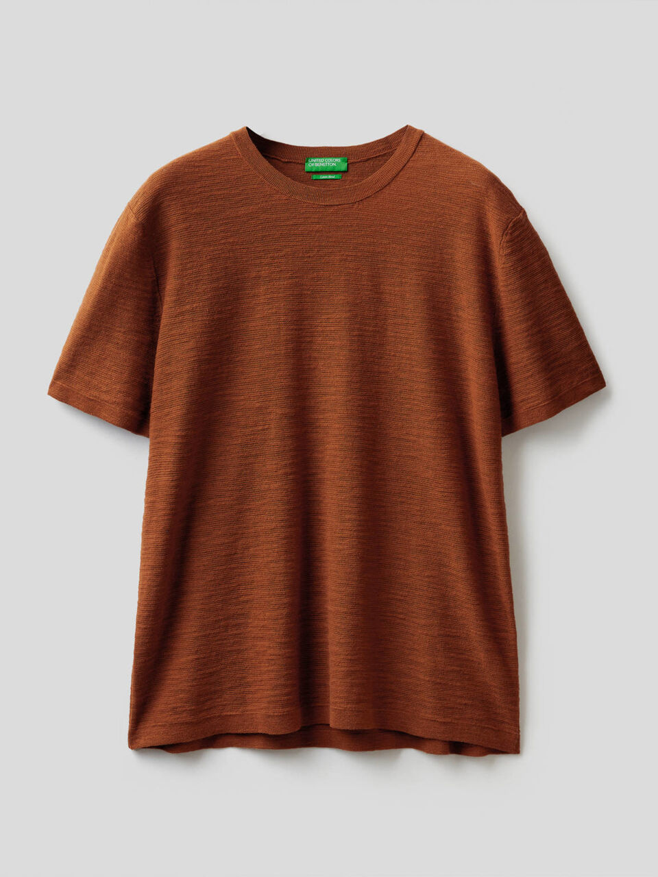 Maglia tricot in misto lino image number 1