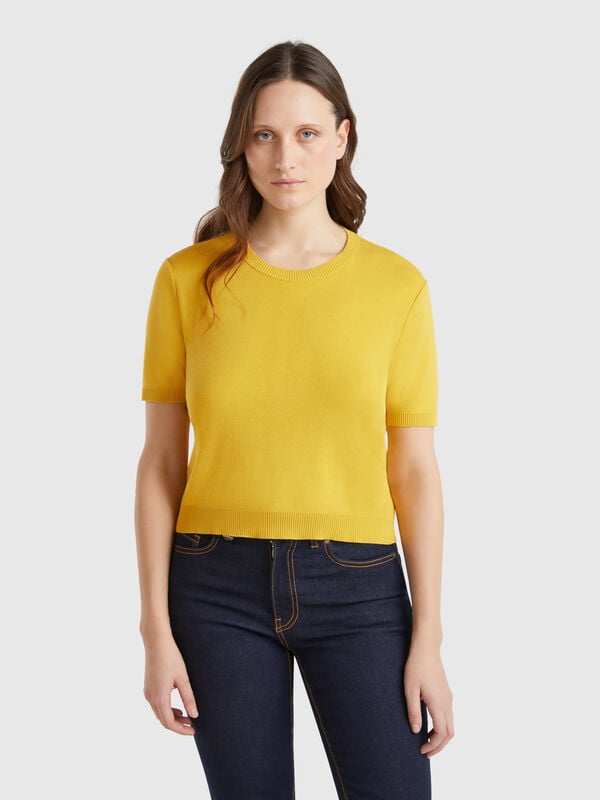 Maglia manica corta 100% cotone Donna