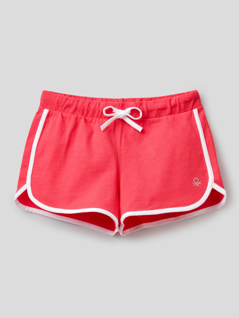 Shorts stile runner in 100% cotone image number 1