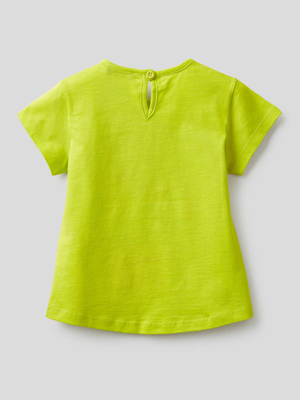 T-shirt con stampa fluo image number 2