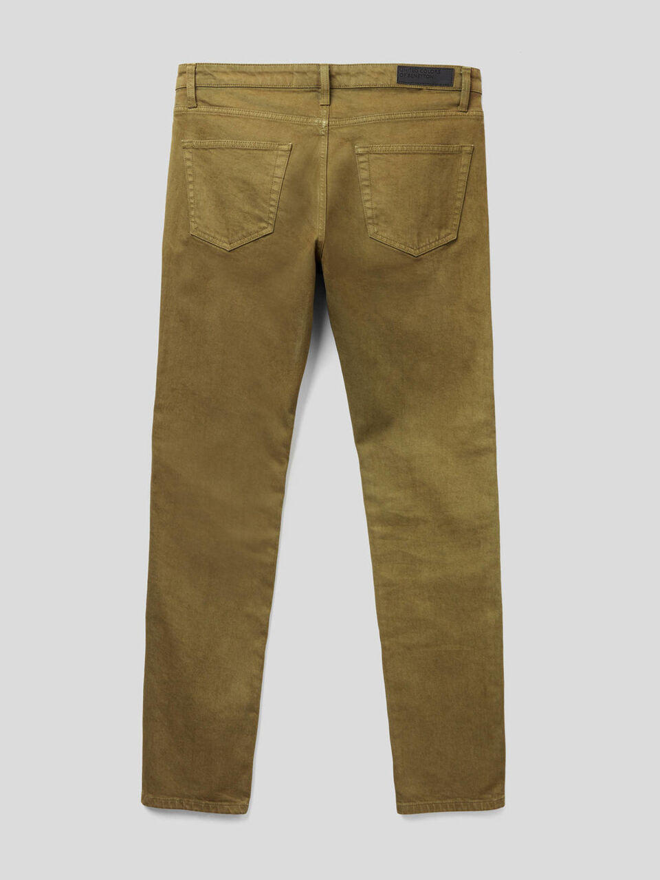 Pantaloni cinque tasche in cotone stretch image number 2
