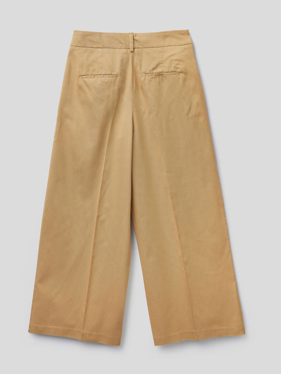 Pantaloni a gamba ampia con pinces image number 2