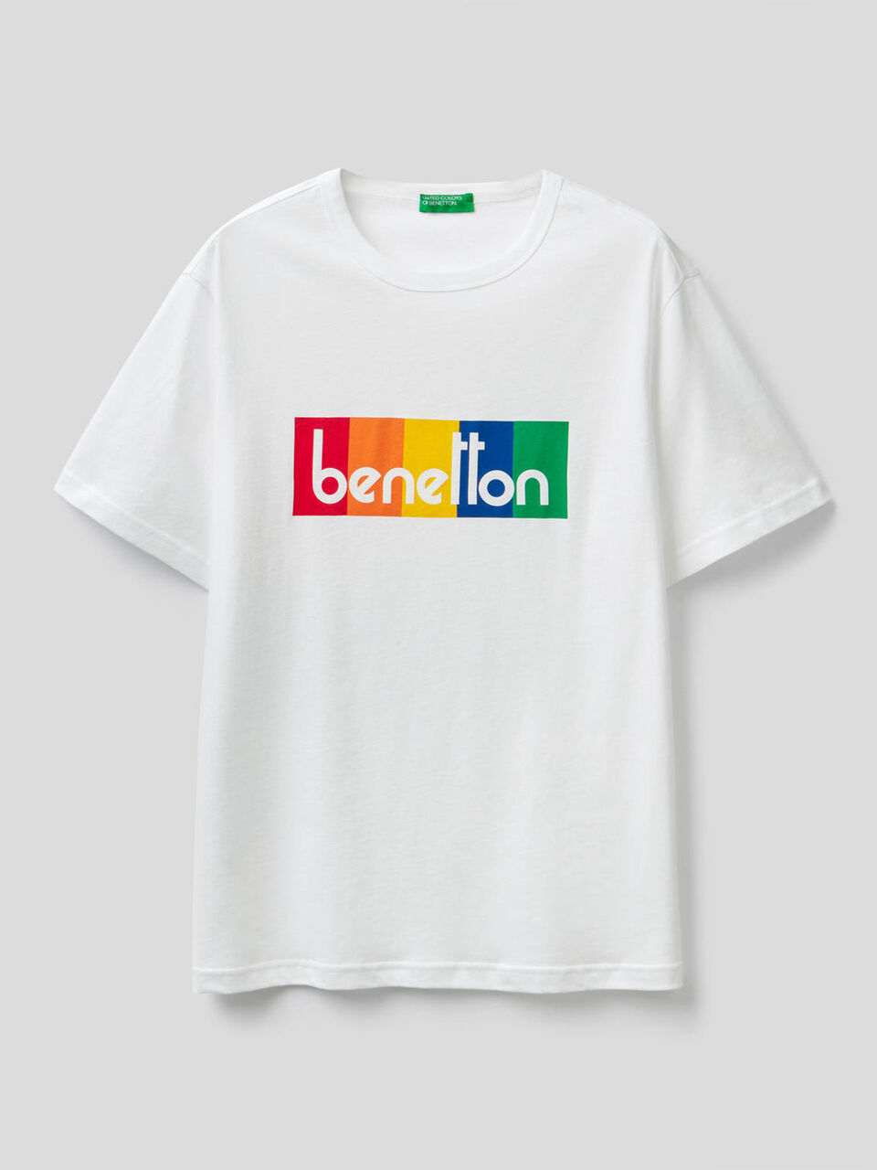 T-shirt con stampa logo image number 1