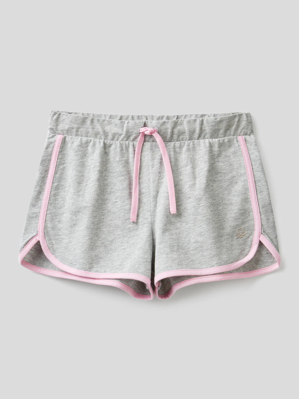 Shorts stile runner in 100% cotone image number 1