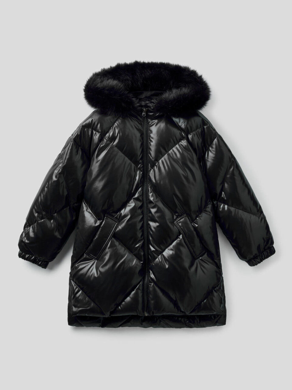 piumino bambina nuova collezione 2021 benetton
