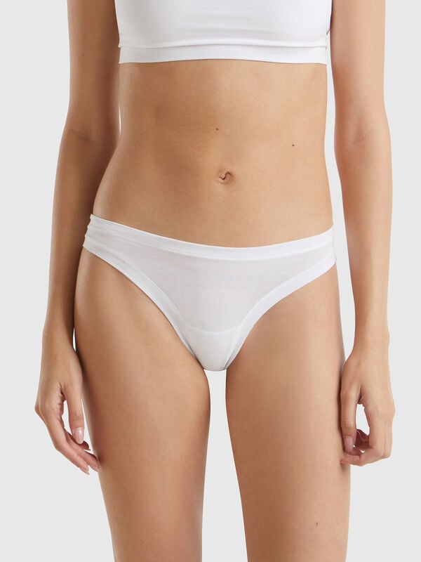 Slip in cotone super elasticizzato Donna