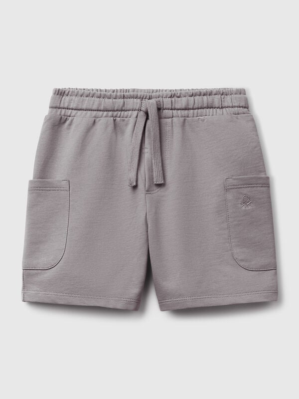 Shorts cargo in cotone Bambino