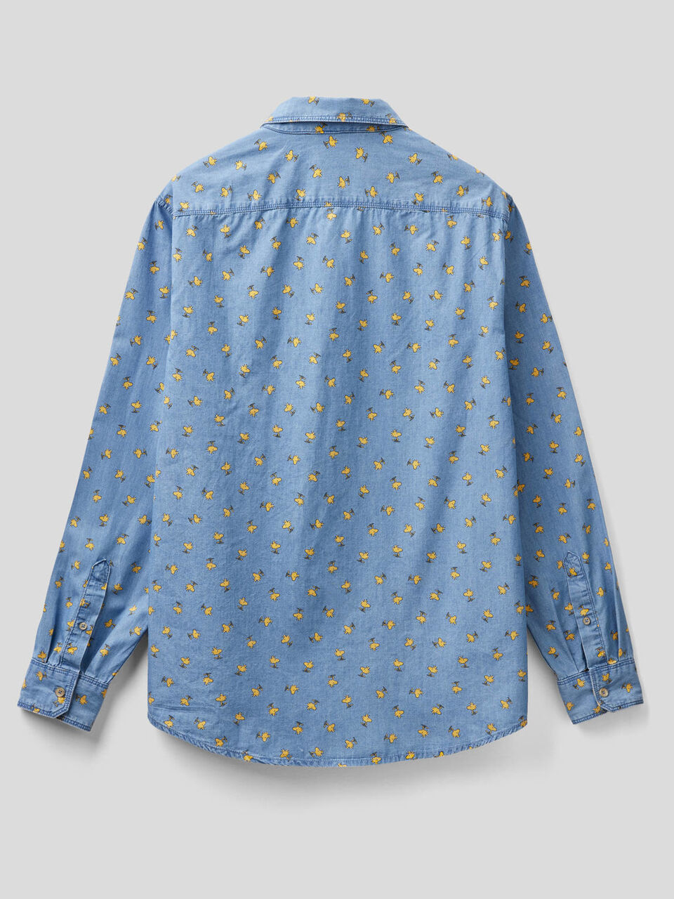 Camicia in cotone con stampa Peanuts image number 2