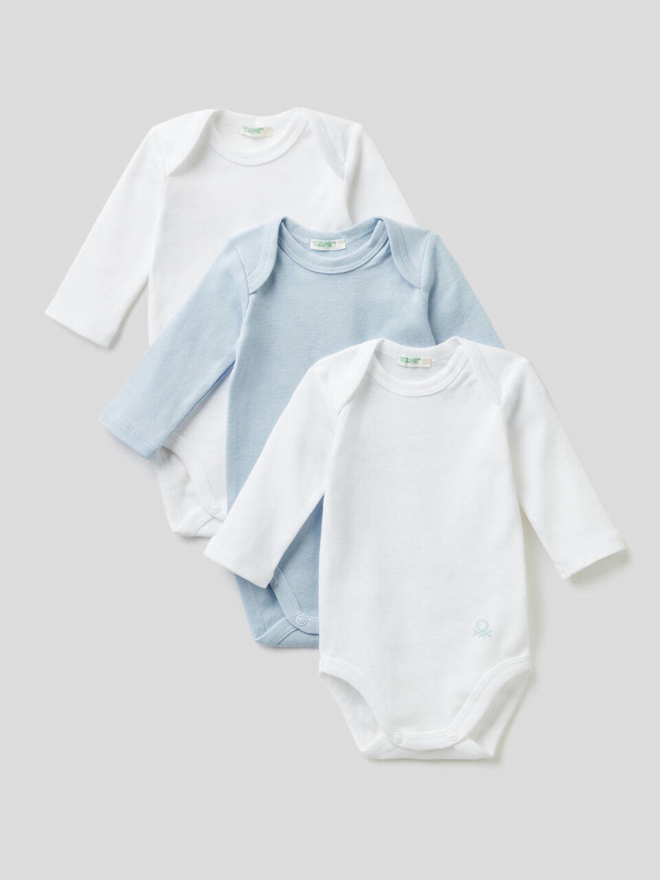 Tre body in cotone biologico image number 1