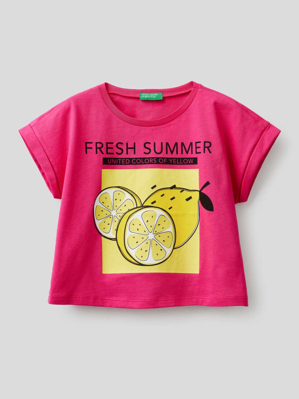 T-shirt boxy con stampa image number 1