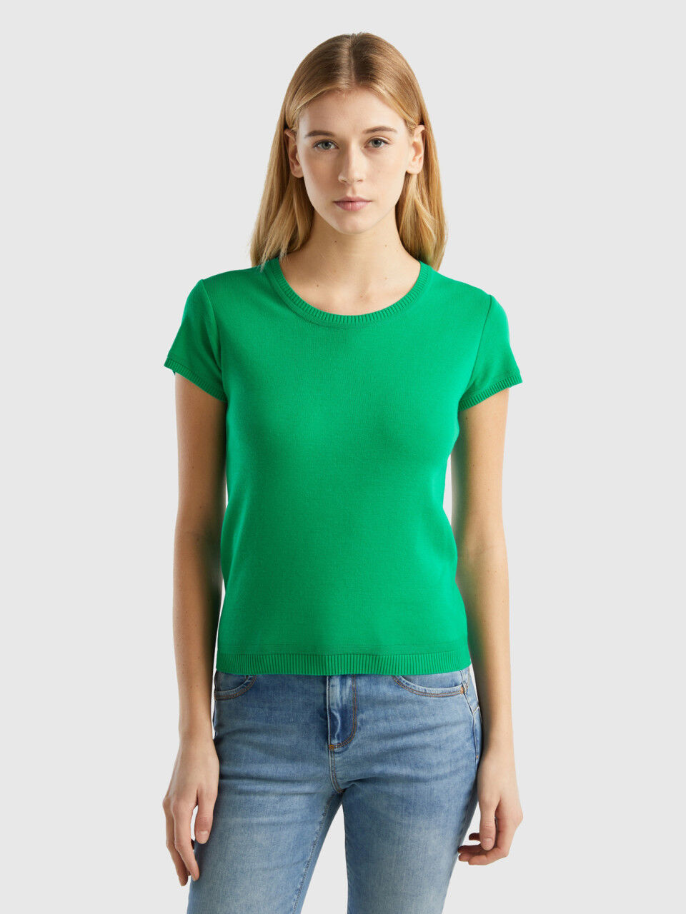 Benetton magliette manica top corta