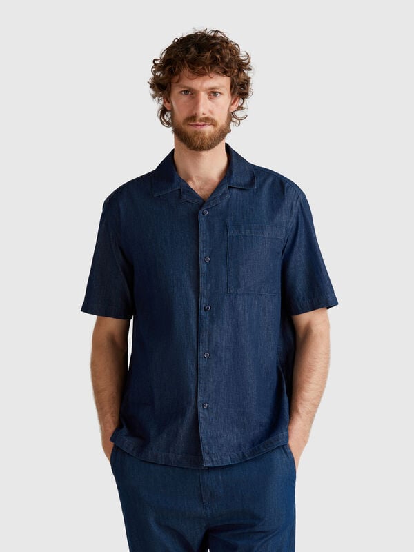Camicia in chambray Uomo