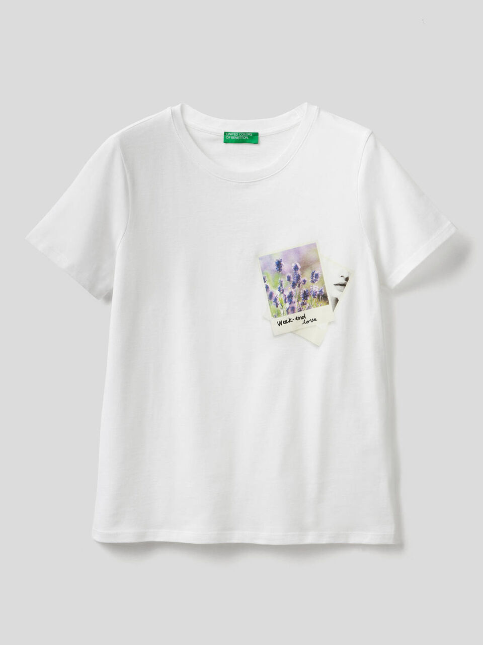 T-shirt 100% cotone con stampa image number 1