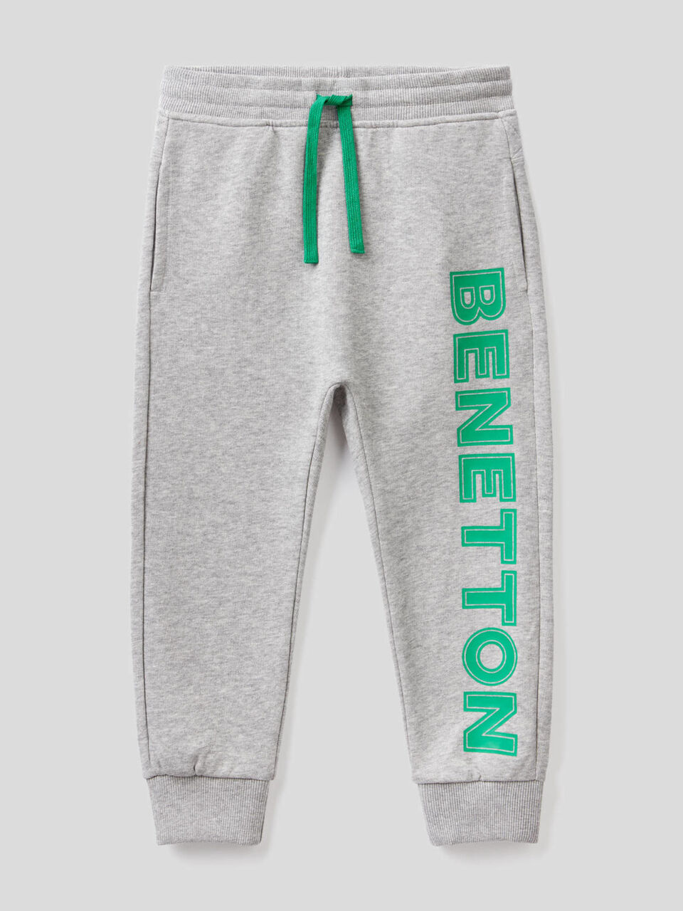 Pantaloni in felpa con dettagli trapuntati image number 1
