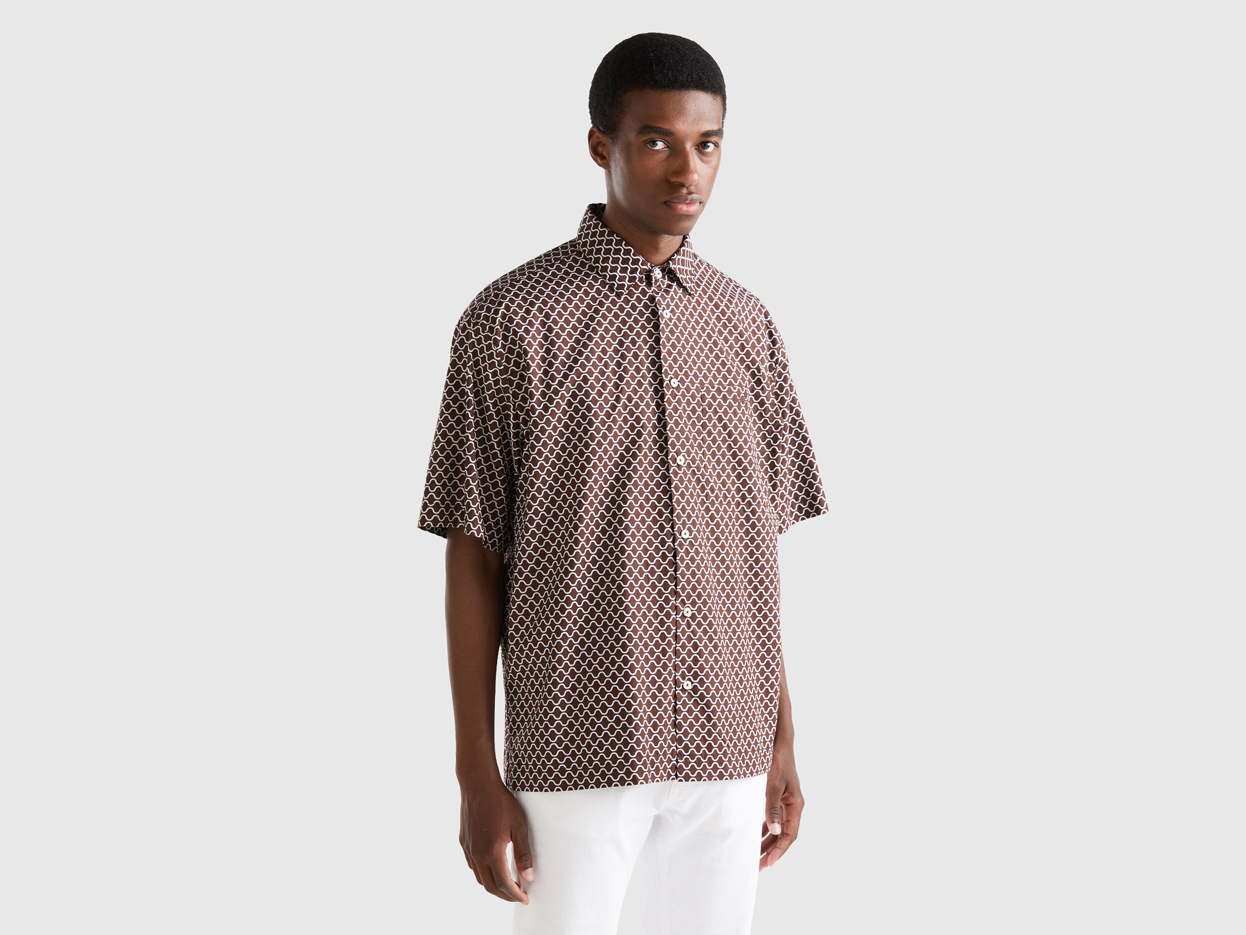 Camicia top benetton uomo