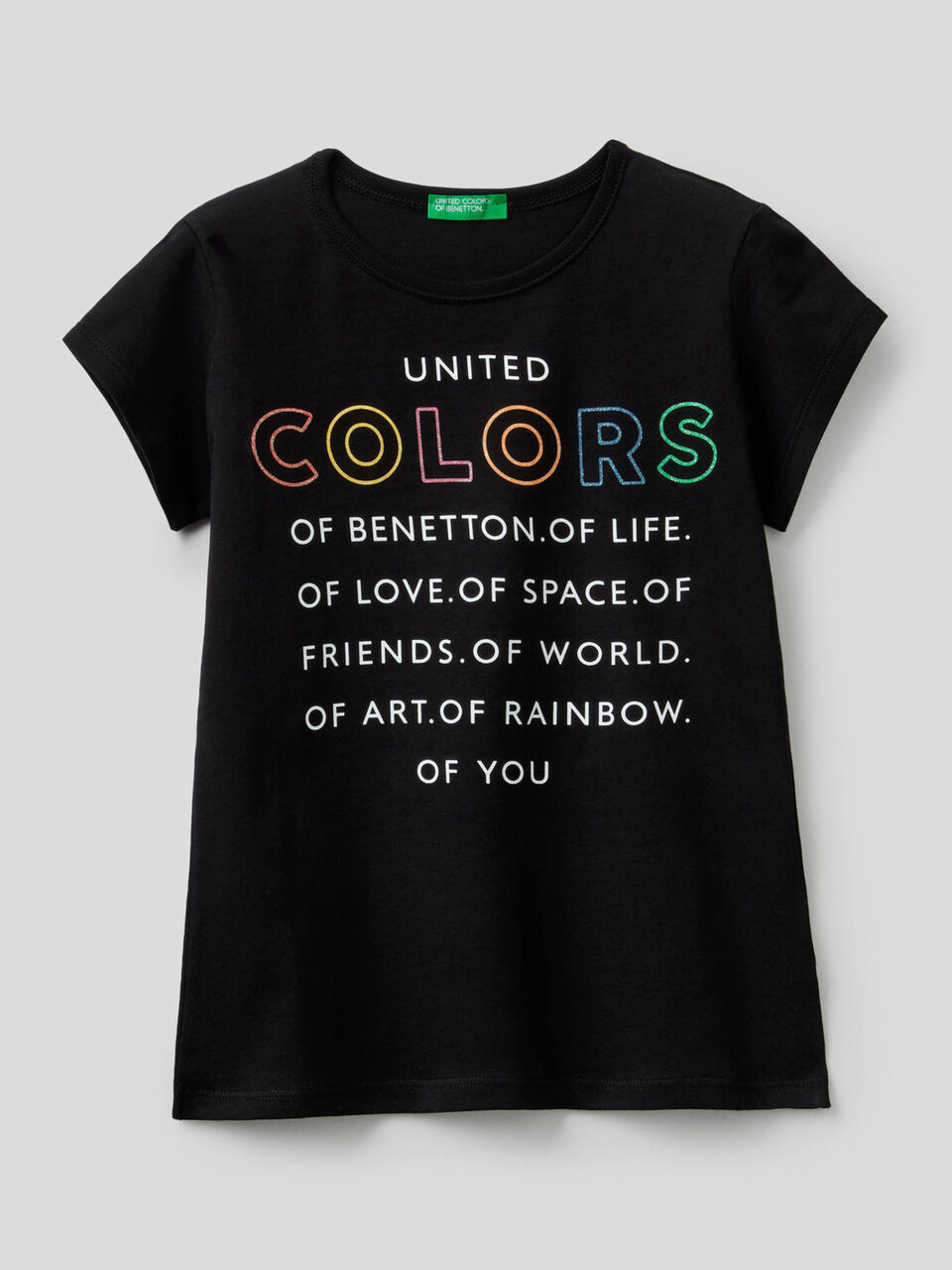T-shirt in puro cotone con stampa image number 1