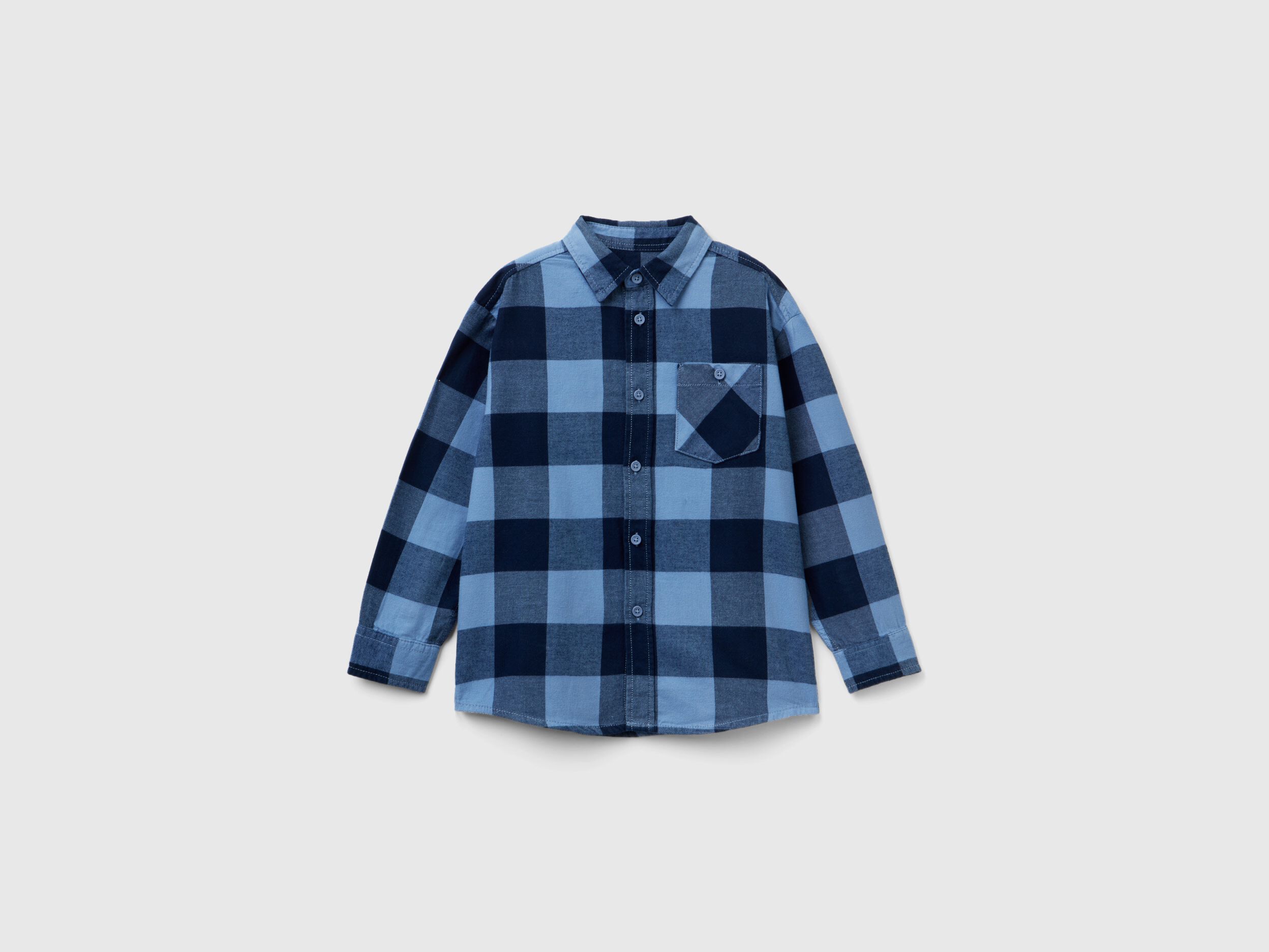 Camicia scozzese 100 cotone