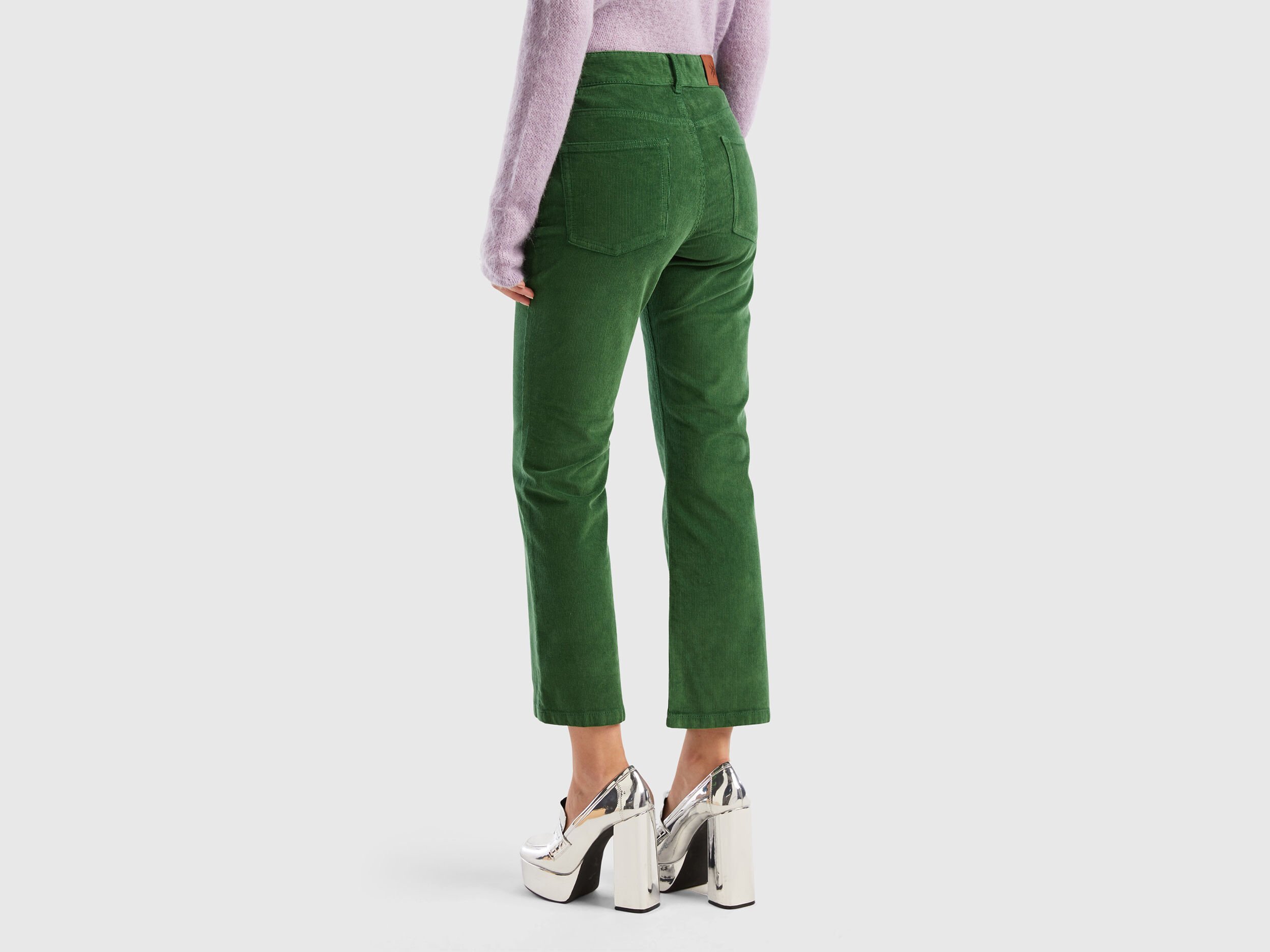 Benetton pantaloni velluto hot sale