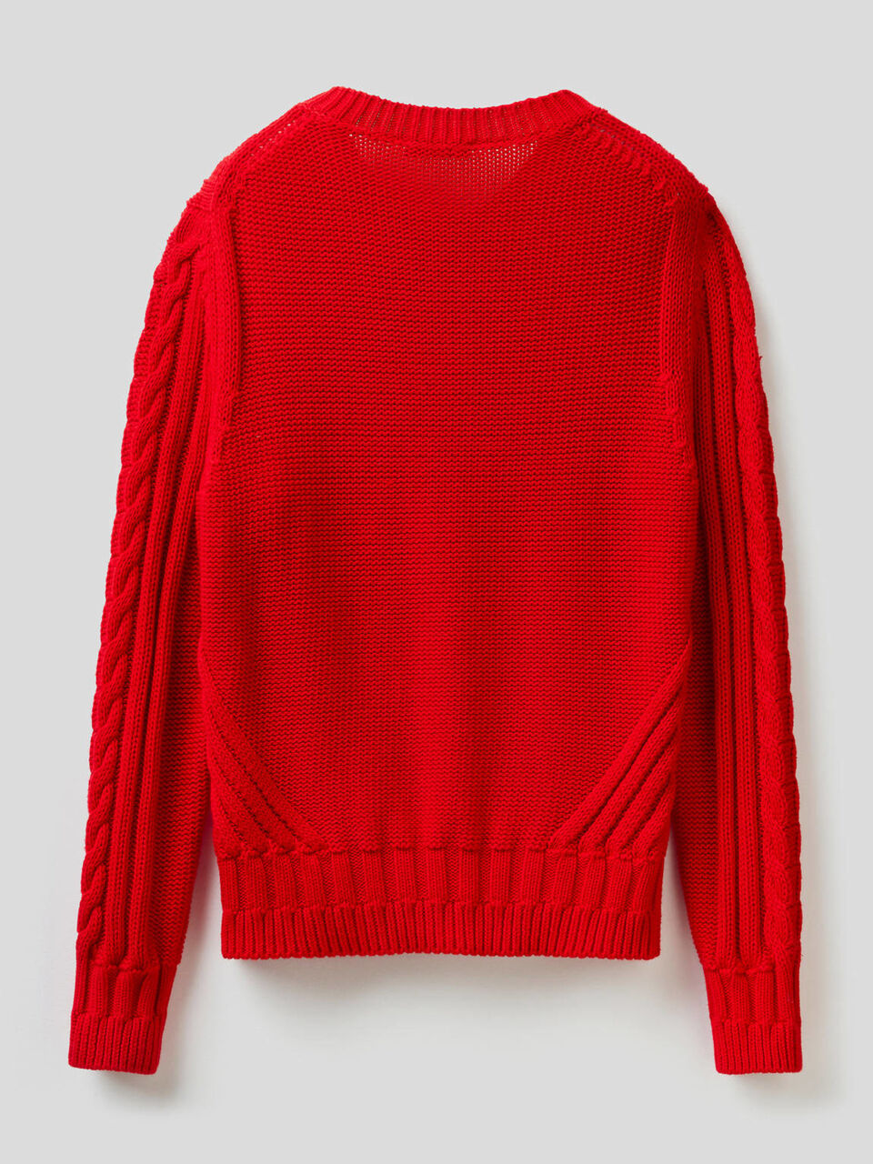 Maglia lavorata in 100% cotone image number 2