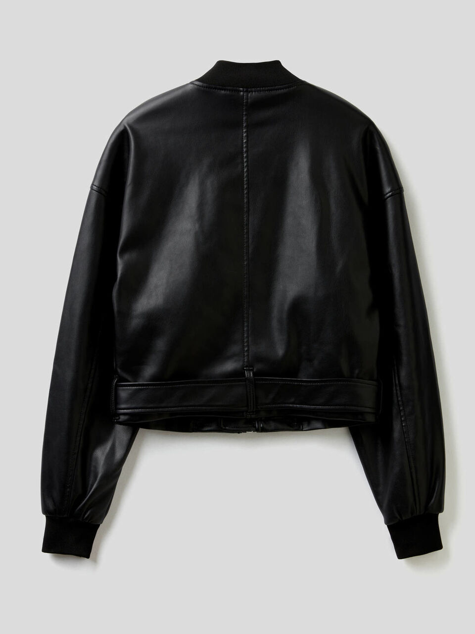 Bomber con cintura in vita image number 2