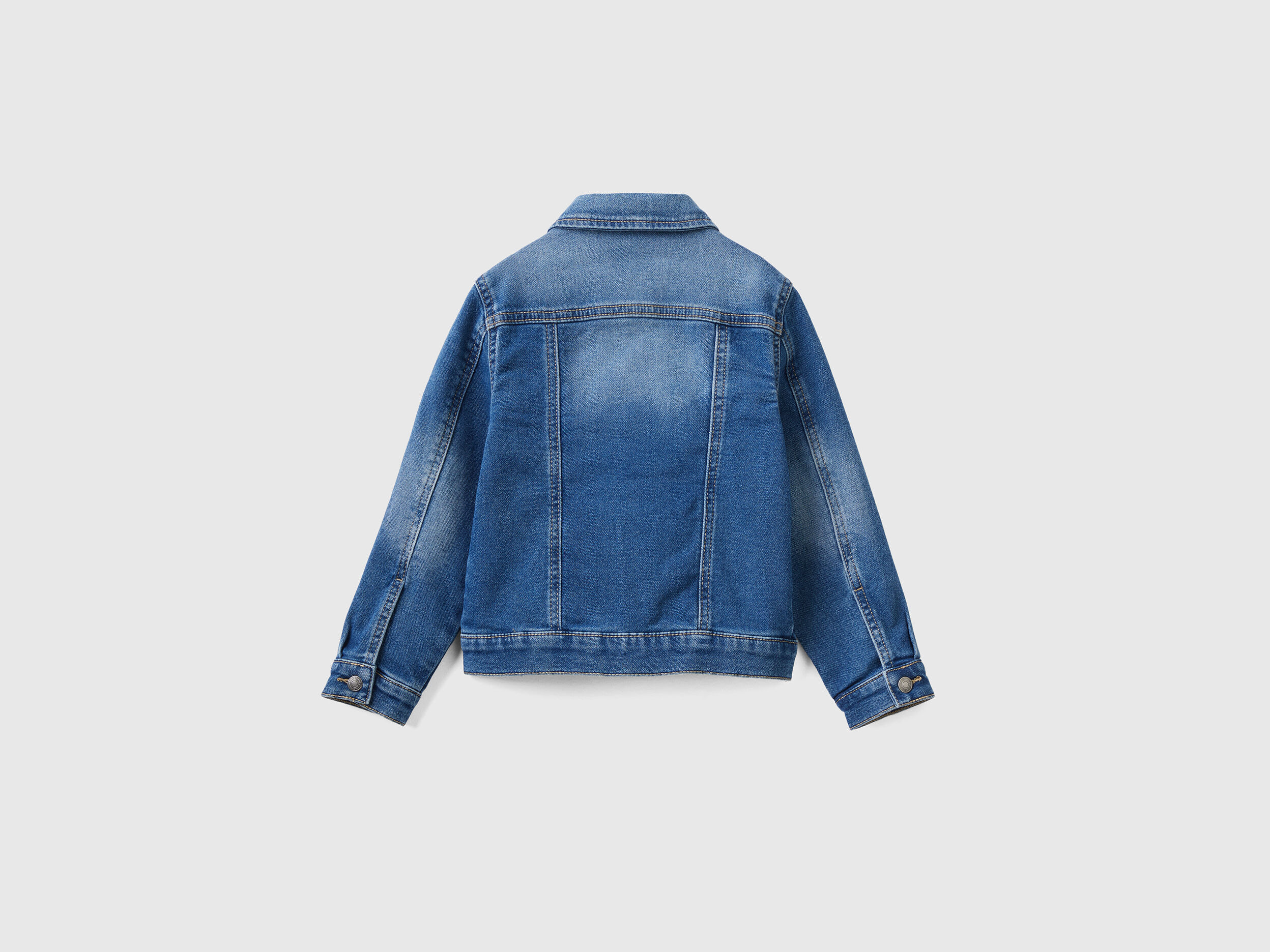 Giubbino di jeans Blu Scuro Bambino Benetton