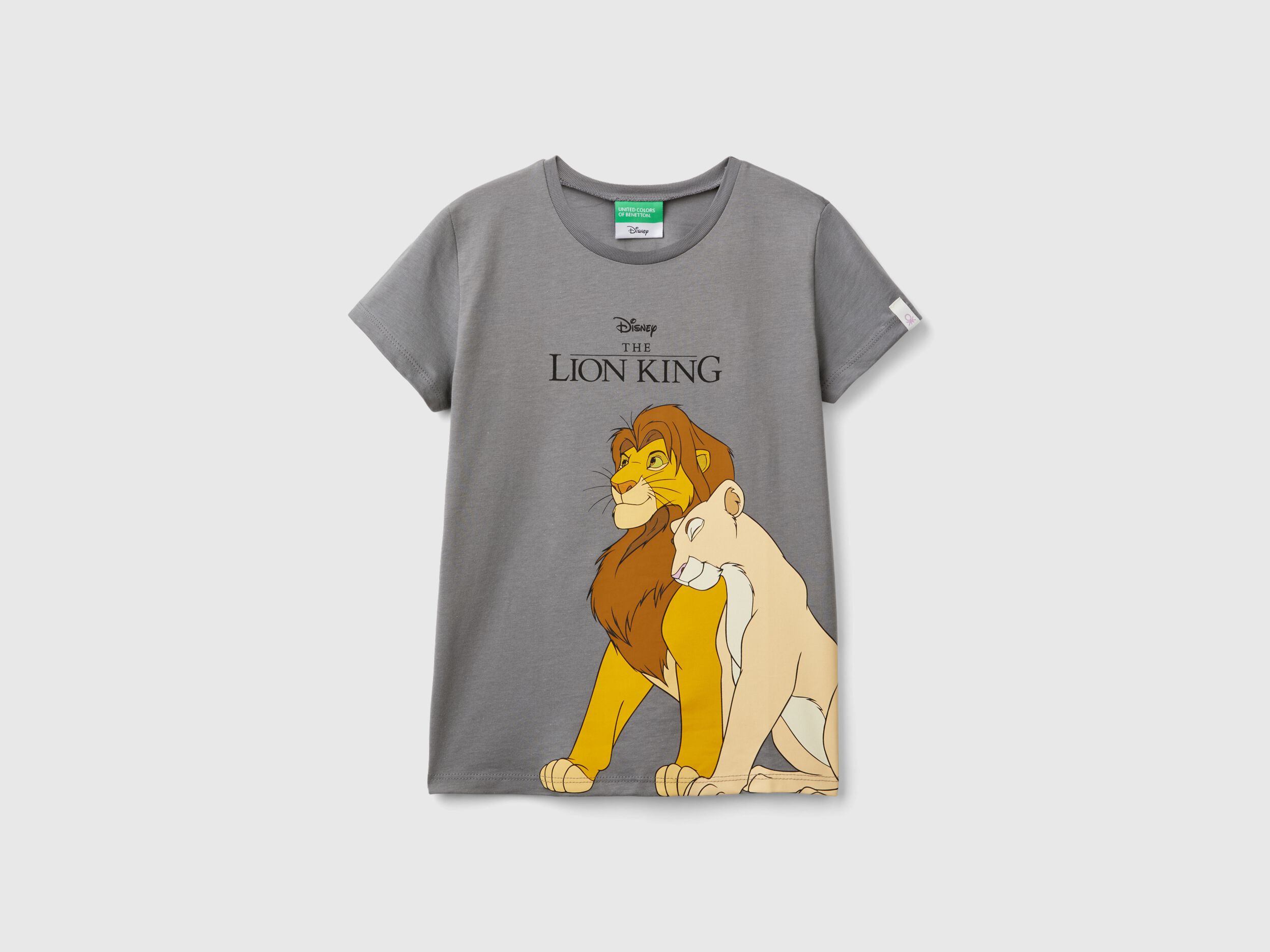 T shirt grigio scuro Disney Il Re Leone Grigio Scuro Benetton