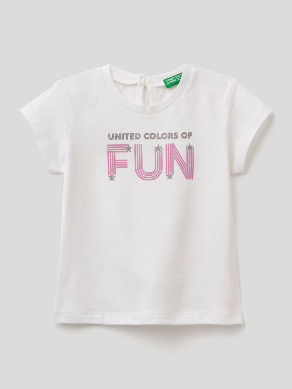 T-shirt in cotone biologico con stampa image number 1