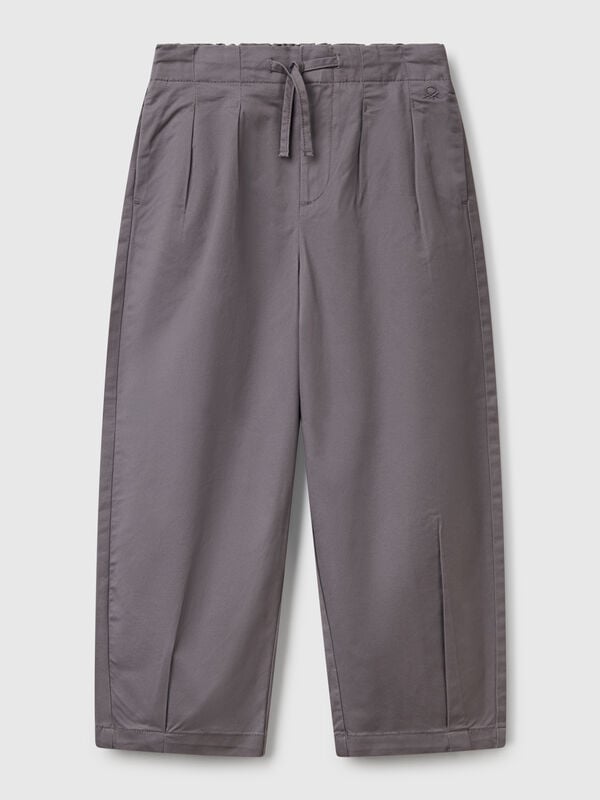 Pantaloni con pinces Bambina