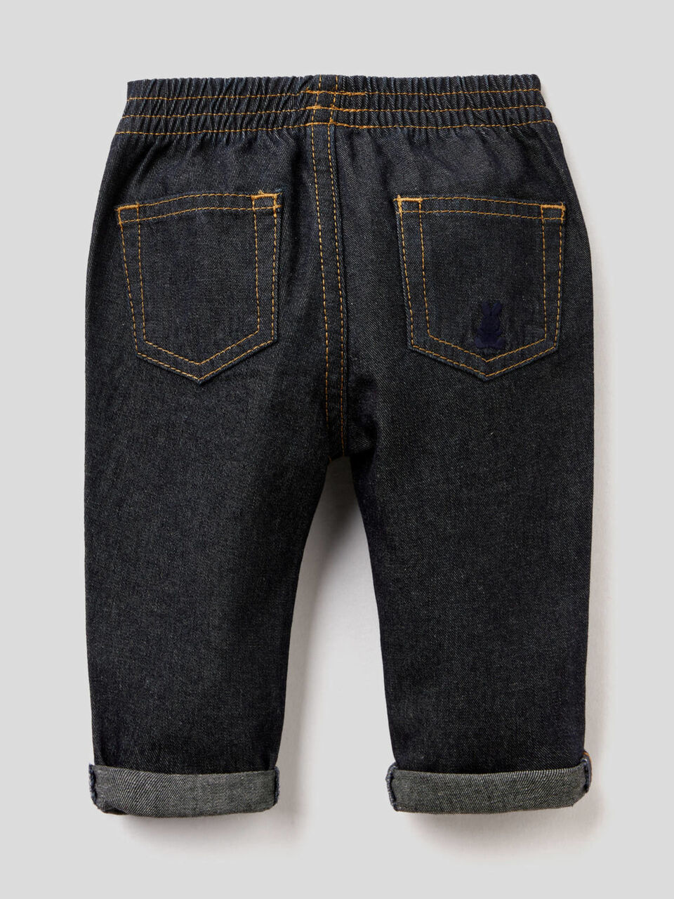 Jeans in denim 100% cotone image number 2