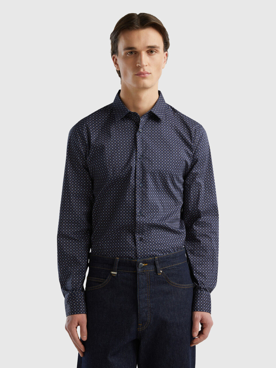 Benetton camicie uomo cheap