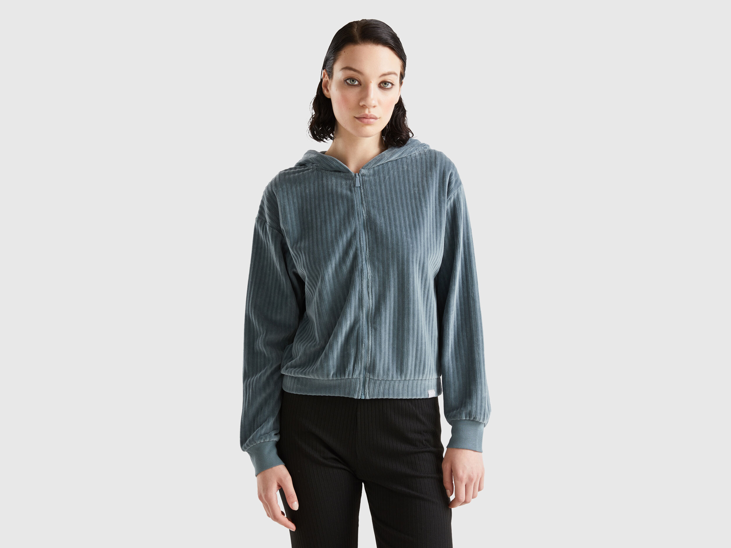 Tuta ciniglia benetton best sale