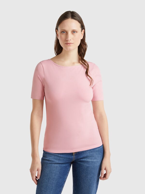 T-shirt slim fit reversibile Donna