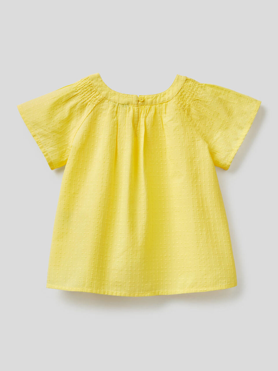 Blusa ricamata in 100% cotone image number 2