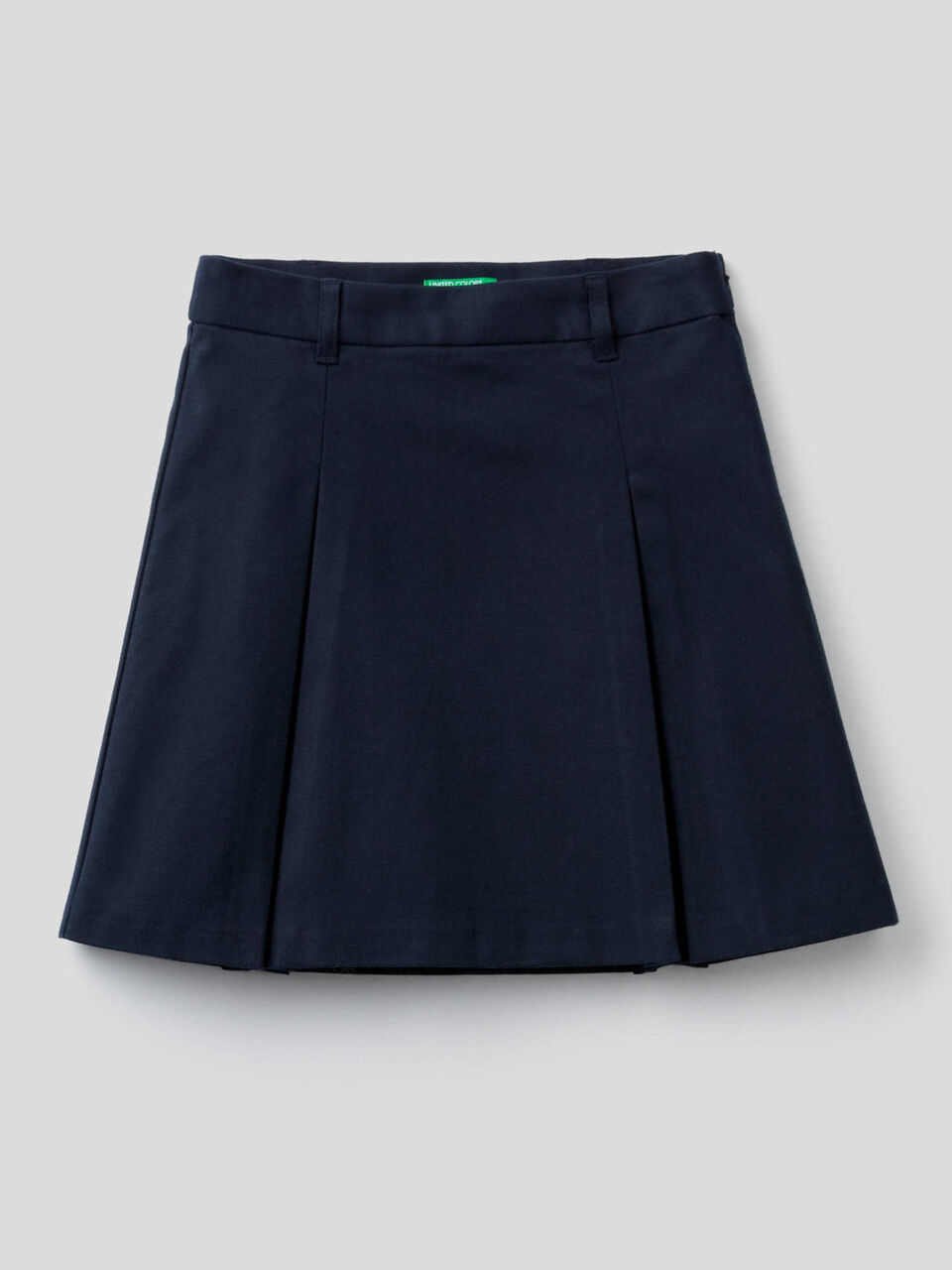 Gonna svasata in flanella stretch image number 1
