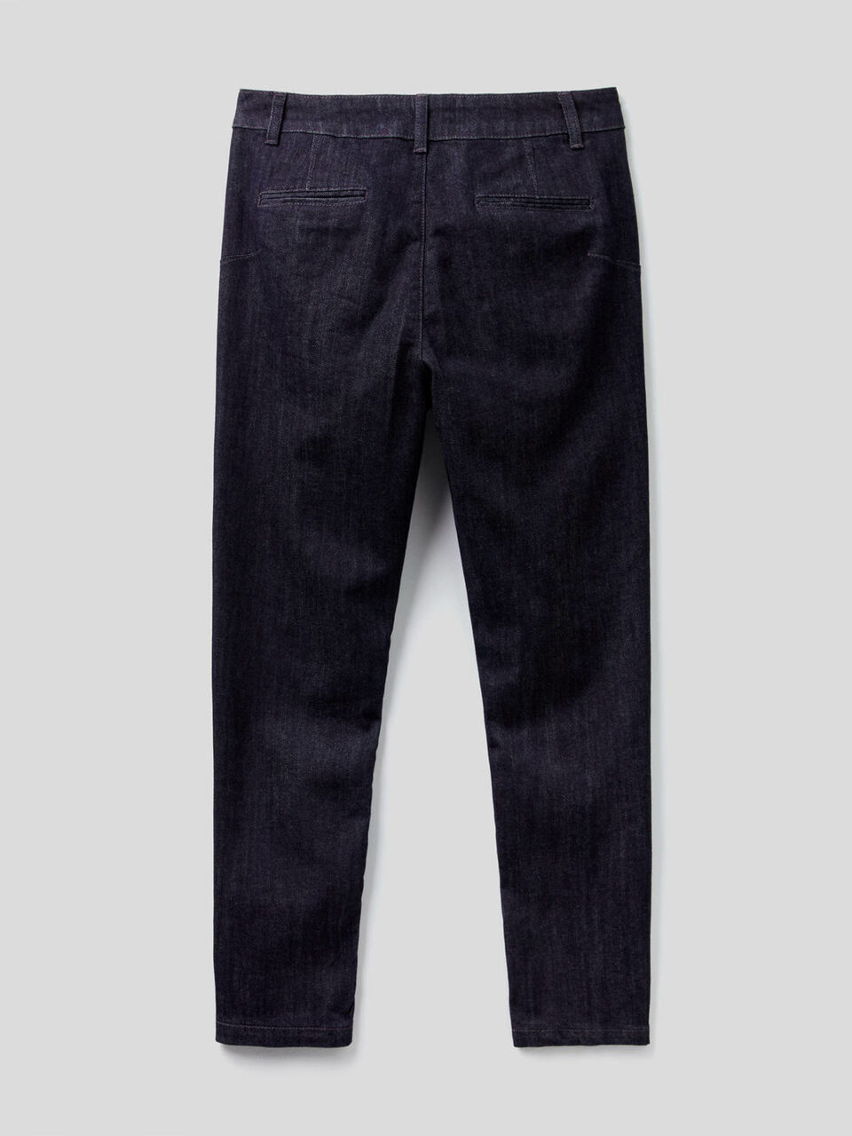 Chino in denim di cotone stretch image number 2