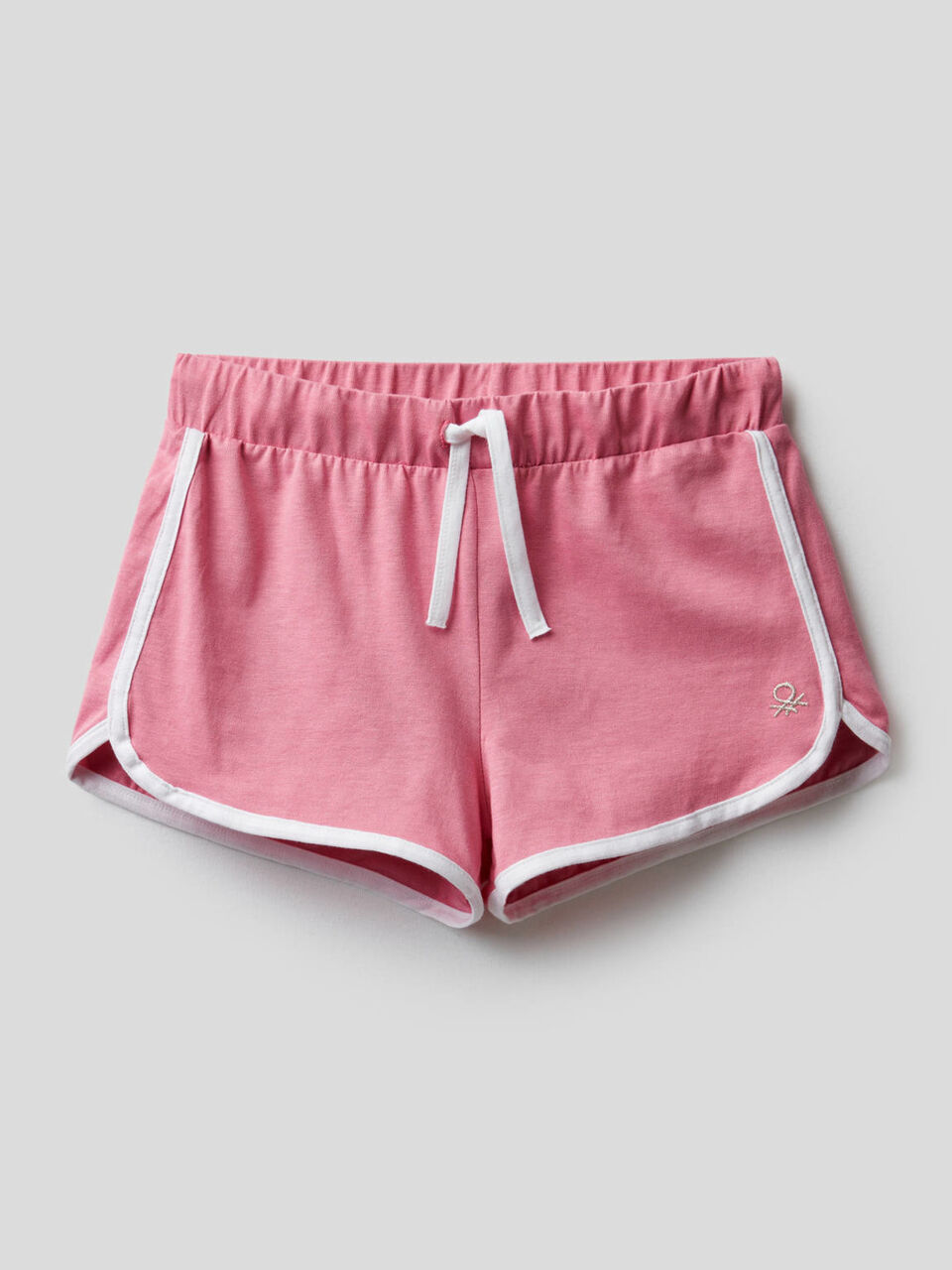 Shorts stile runner in 100% cotone image number 1