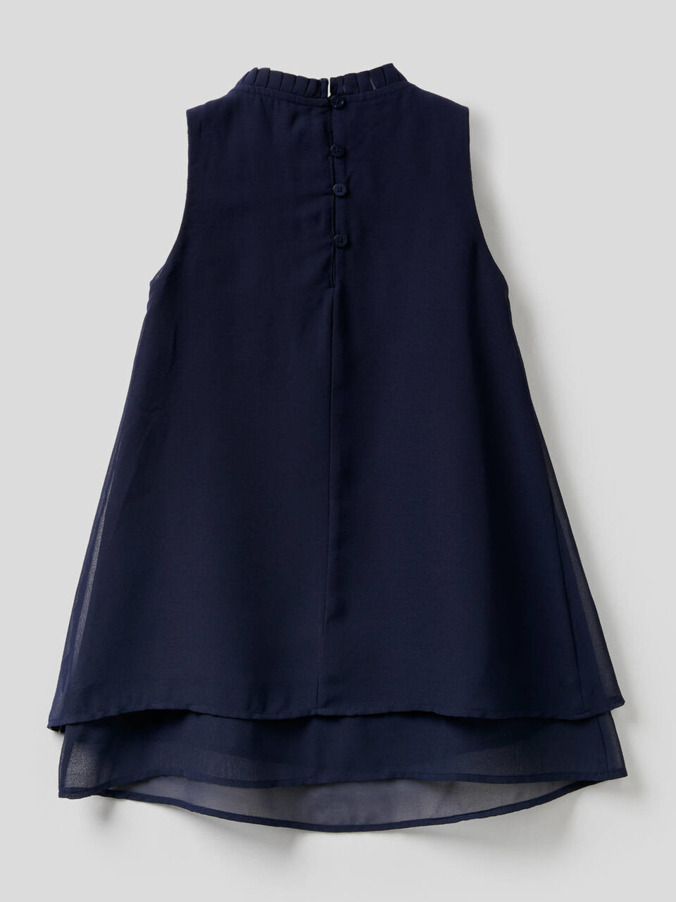 Vestito smanicato con balzine image number 2