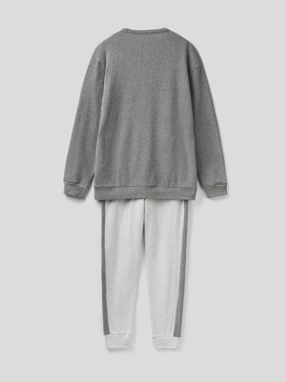 Pigiama in caldo misto cotone stretch image number 2