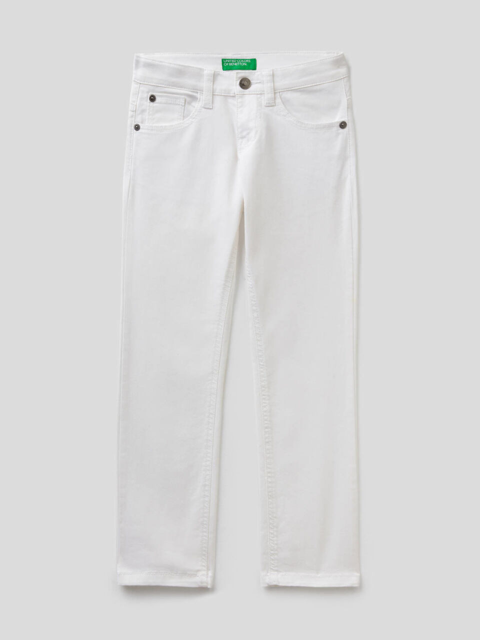 Pantaloni slim fit a cinque tasche image number 1