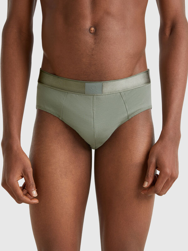 Slip in misto cotone Uomo