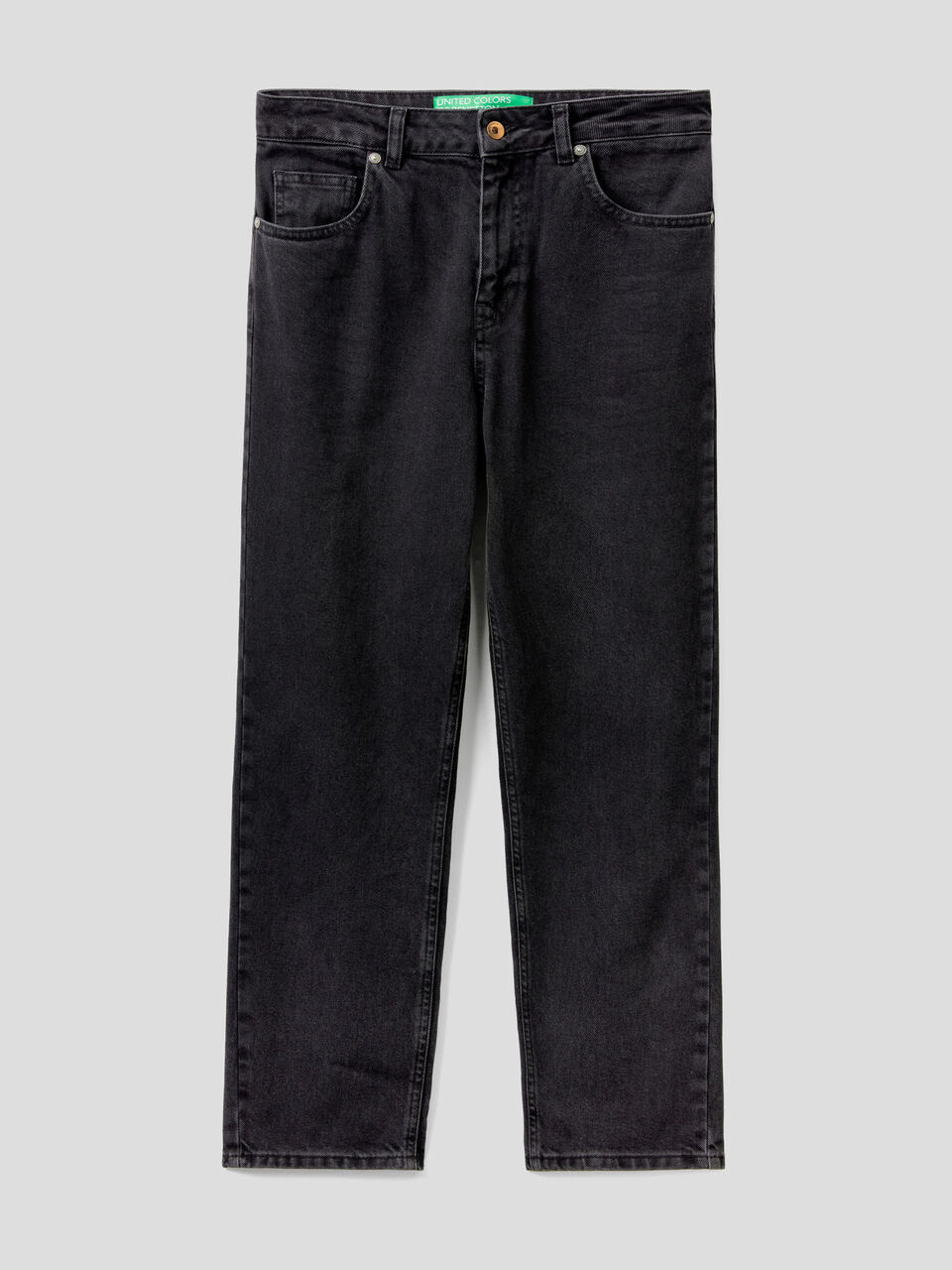 Jeans mom fit a vita alta image number 1
