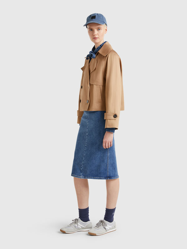 Gonna di jeans a tubino Donna