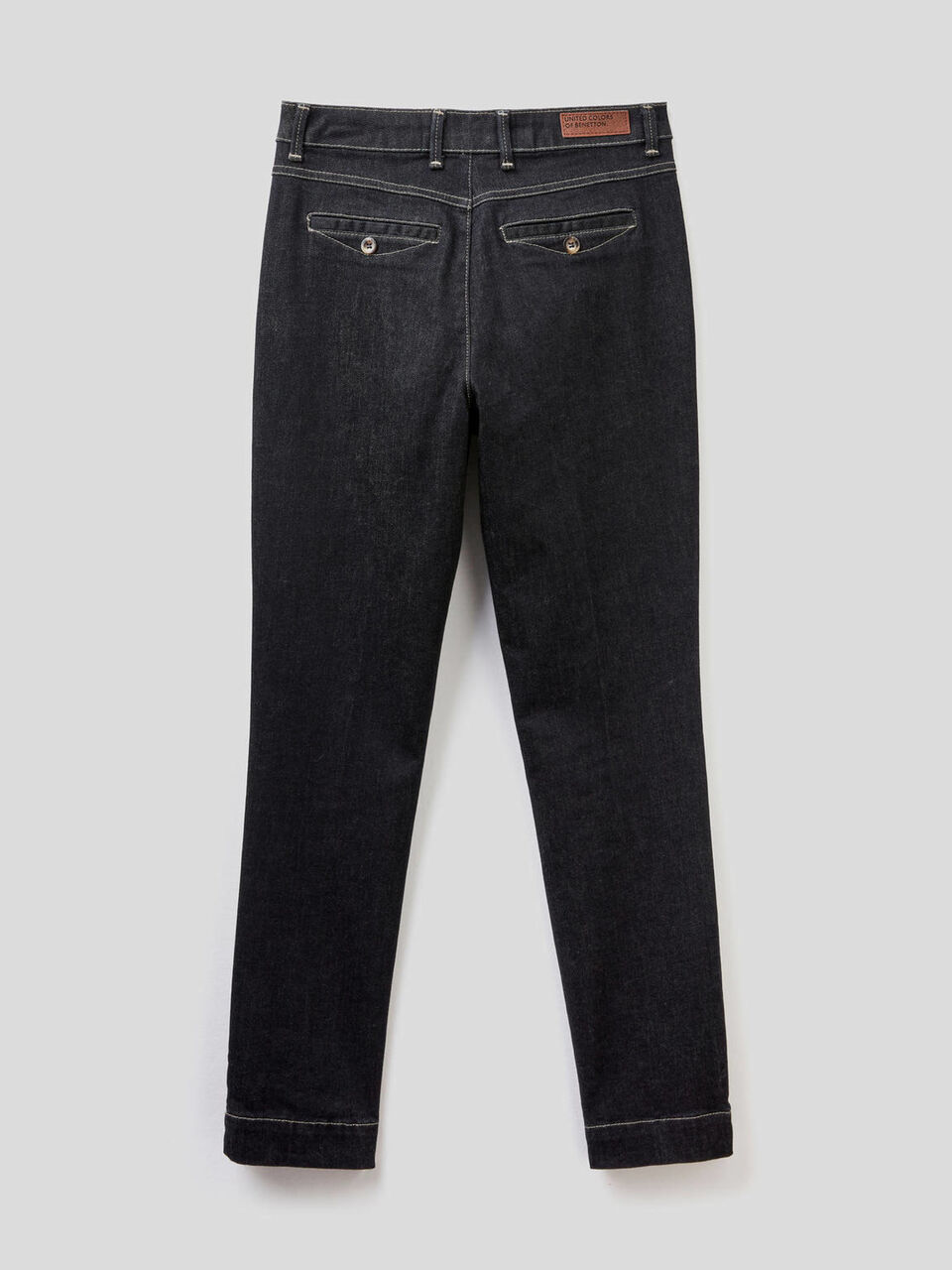 Chino slim fit in denim image number 2