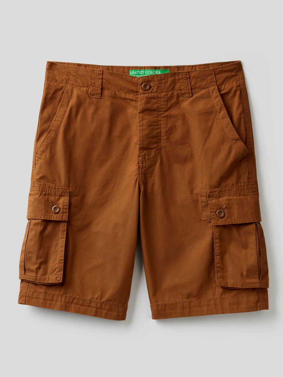 Bermuda cargo in puro cotone image number 1