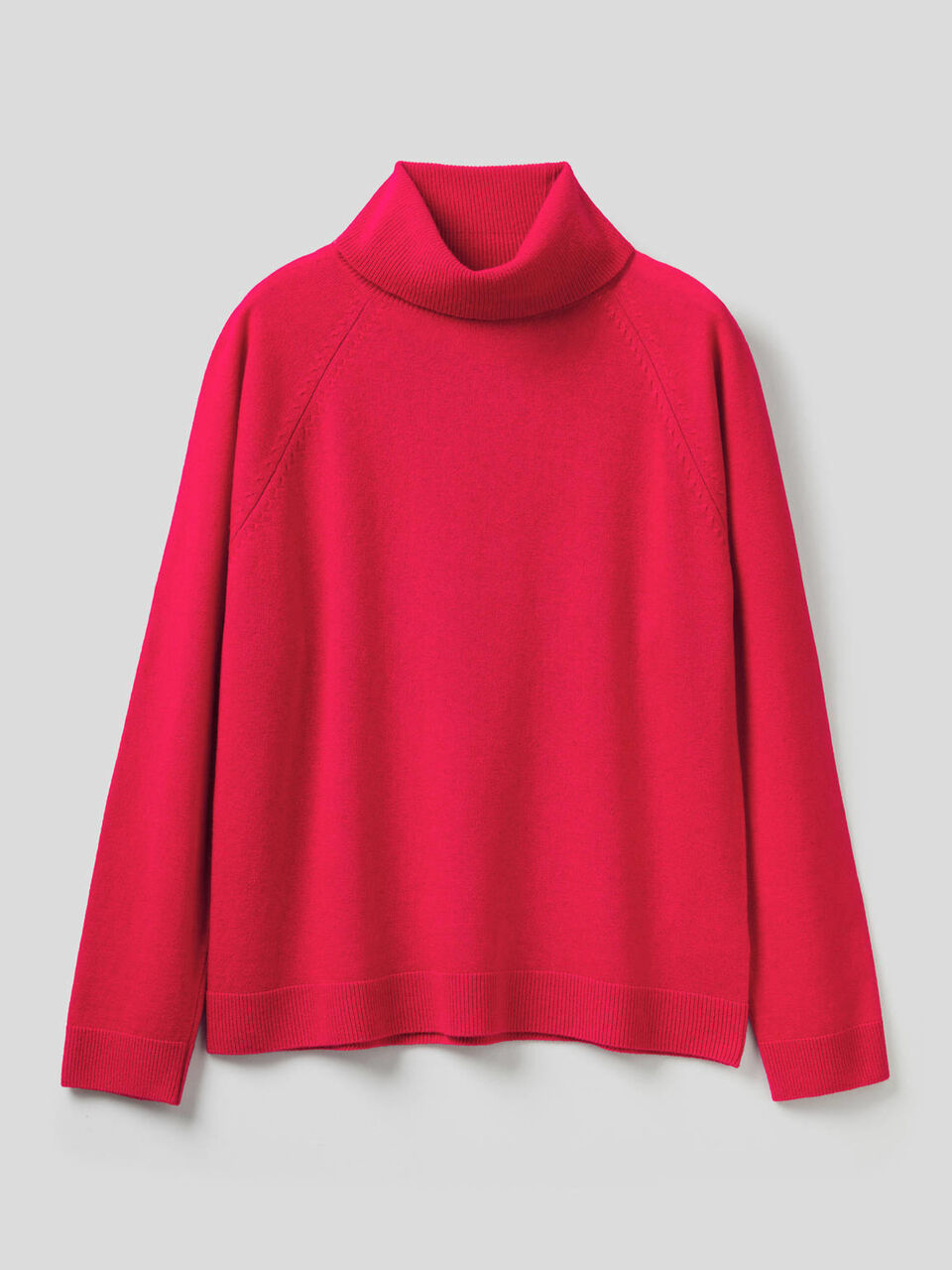 Maglione dolcevita in misto lana e cashmere image number 1