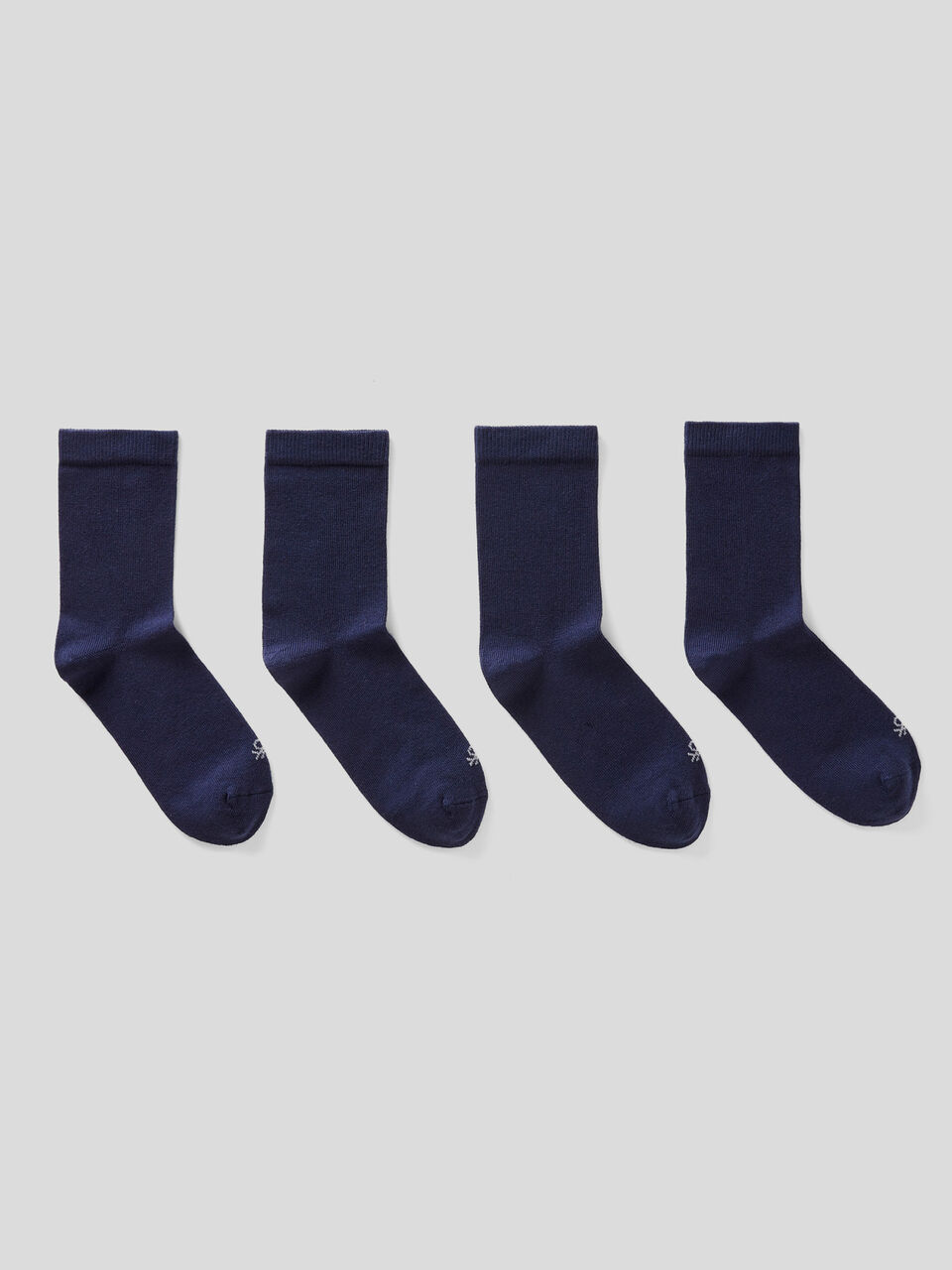 Quattro paia di calze in cotone bio stretch image number 1