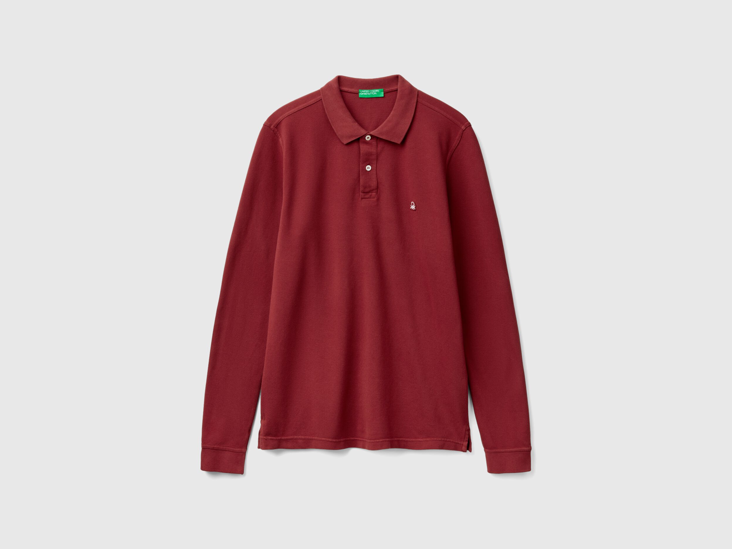 Polo manica lunga benetton top
